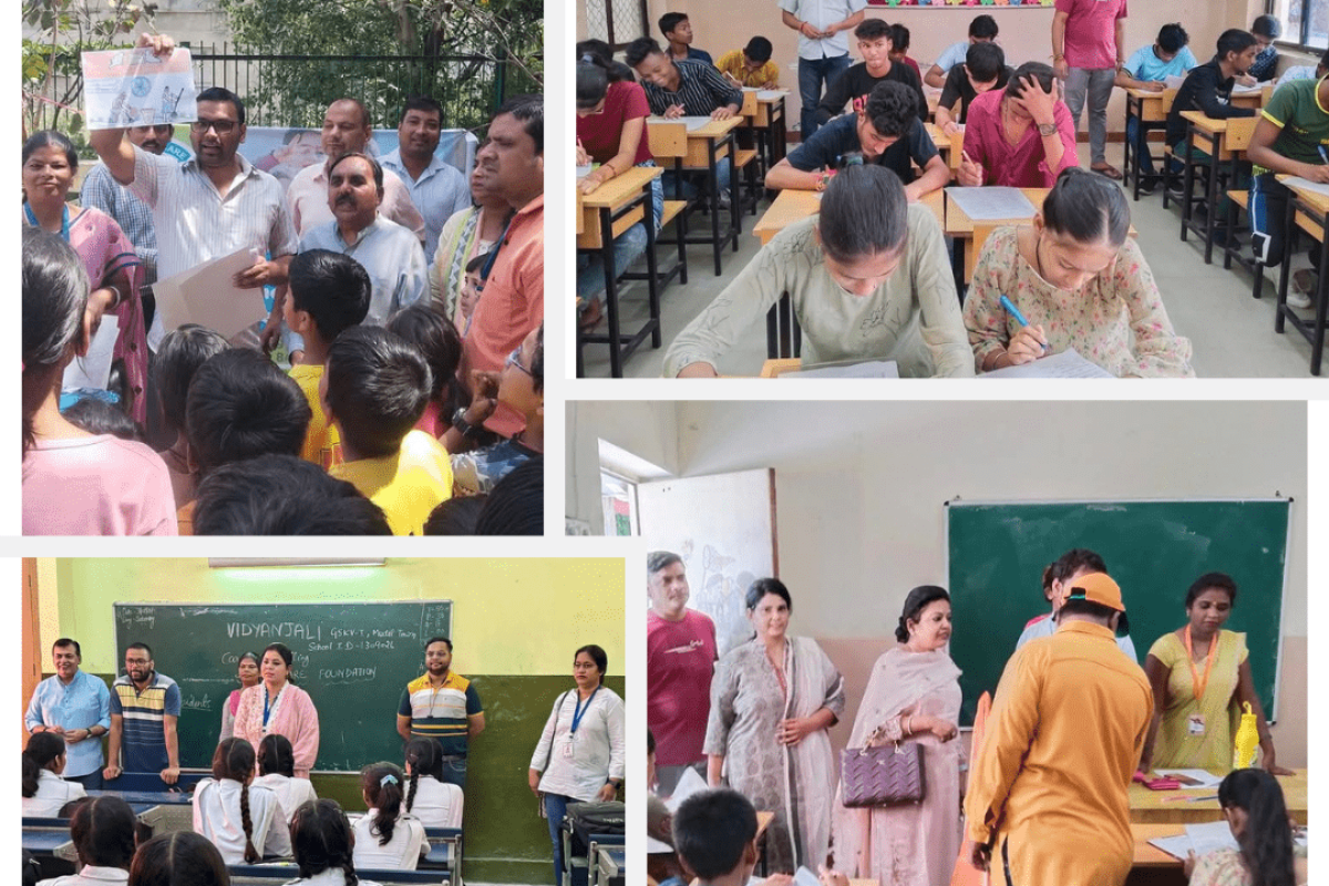Smart care foundation Ngo students classroom photo